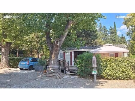 a vendre ?️ mobil-home 4/6 pers – camping 4★ le muy – piscine & terrasse ?