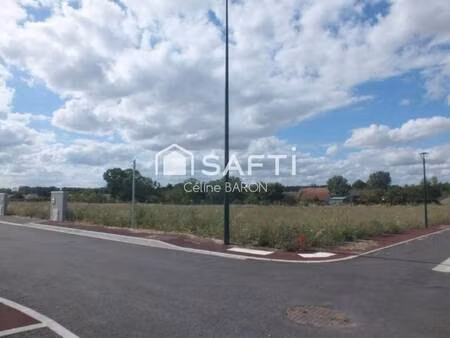terrain constructible viabilisé à vendre