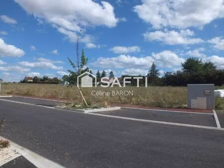 terrain constructible viabilisé à vendre