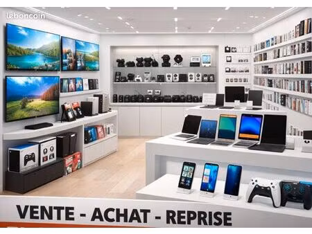 commerce informatique clé en main – 70 m² – ferney-voltaire – emplacement premium