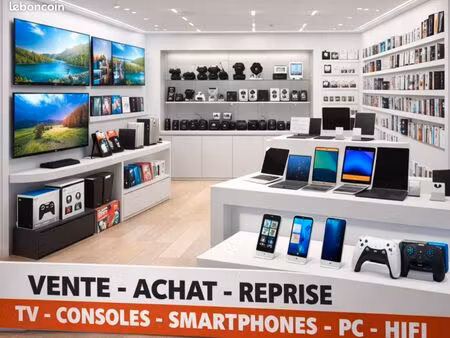 commerce informatique clé en main – centre gex – 55 m² – 99 000