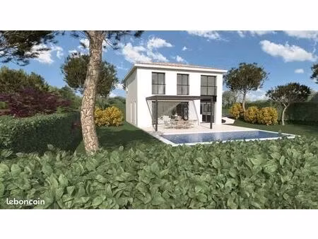 terrain avec permis de construire pour maison à biot