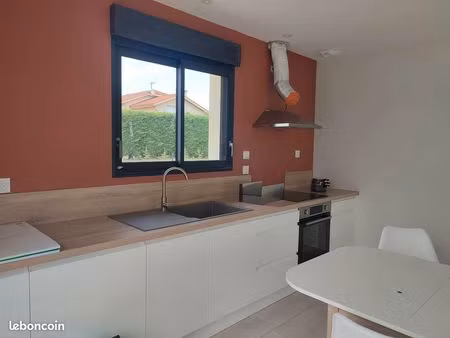 location maison 80 m2 meublée 3 chambres +terrain