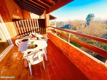 appartement duplex f4 - balcon - accès mer