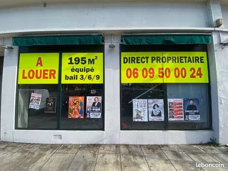 local 195m² antibes centre
