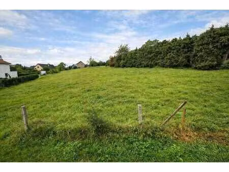 magnifique terrain à bâtir à vendre