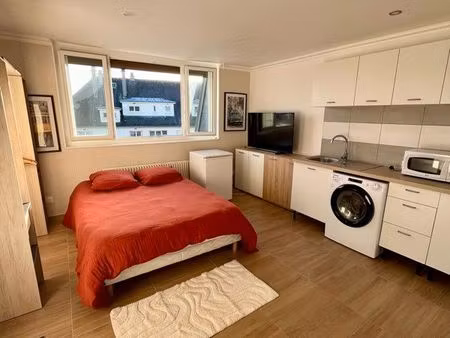 studio lumineux meublé - chauffage et eau chaude inclus - vue cathédrale