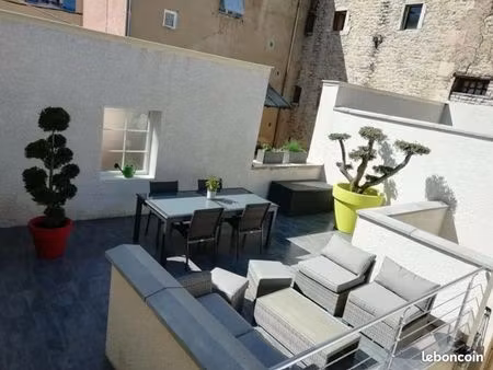 t2 en duplex - 40 97m² - pont de vaux - garage + terrasse