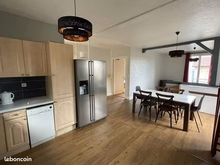 appartement meublé t2 bis 77m2 - proche gare sncf