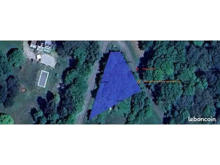 terrain 971 m² ladignac le long