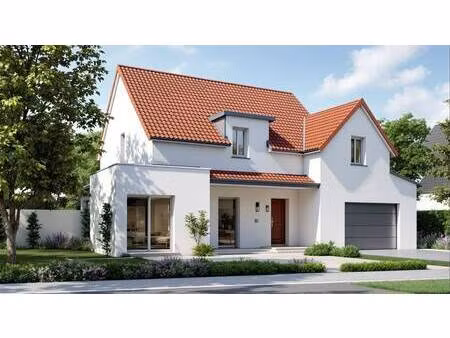 terrain avec maison neuve à vendre