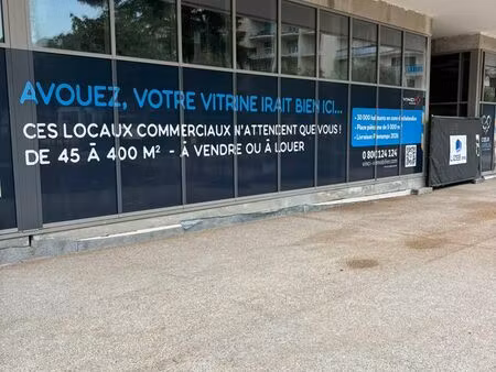 local commercial de 360 m² en hyper-centre de saint-laurent-du-var – résidence cœur auriel
