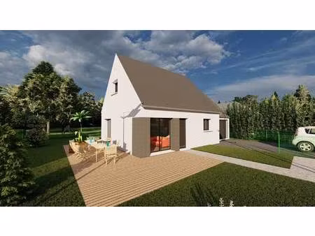 terrain avec maison neuve à vendre