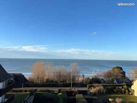 f2 meublé 35m² rénové avec vue mer