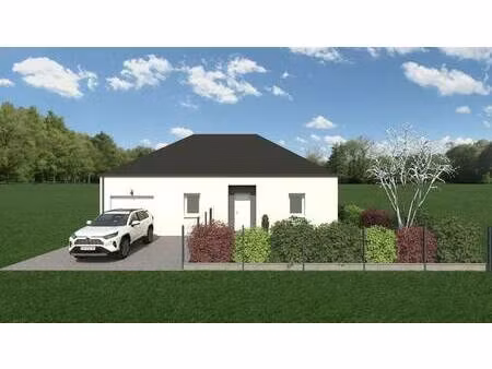 terrain avec maison neuve à vendre