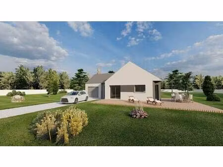terrain avec maison neuve à vendre