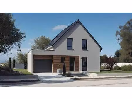 terrain avec maison neuve à vendre