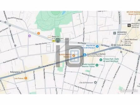 boutique 84 m² montreuil