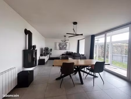 maison de plain-pied 85m2 - 3 pièces - ifs bourg