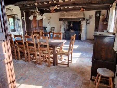 ancien pressoir normand avec vue magnifique