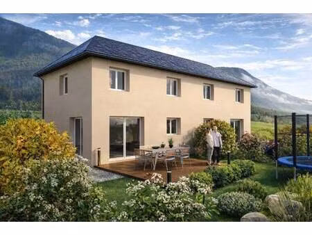 terrain avec maison neuve à vendre