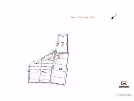 location depot entrepot ancien garage rn34 gournay-sur-marne 700 m2