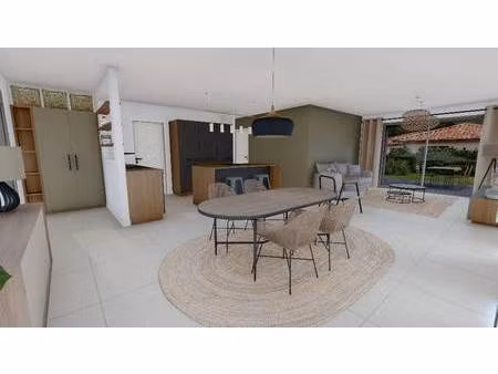 terrain avec maison neuve à vendre