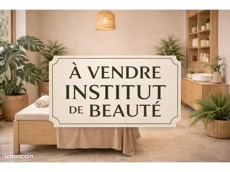 fond commerce institut de beauté