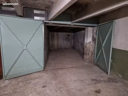 vends box / parking situé à 200m de marcel sembat à boulogne