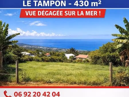 terrain 427 m² le tampon