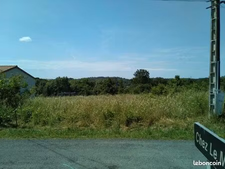 terrain 1 500 m² orignolles