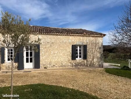 petite maison en pierre restaurée près d’issigeac 24560