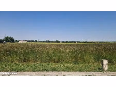 terrain 852 m² landes