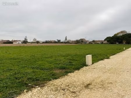 à vendre par particuliers – terrain constructible de 1000 m² – lieu-dit la groie quétier  