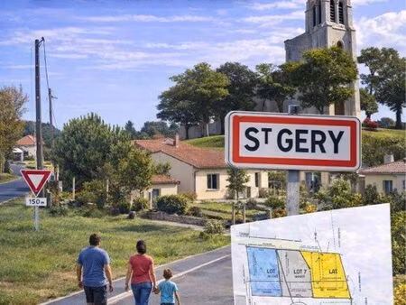 ? terrains à bâtir à vendre – saint-géry (24400)