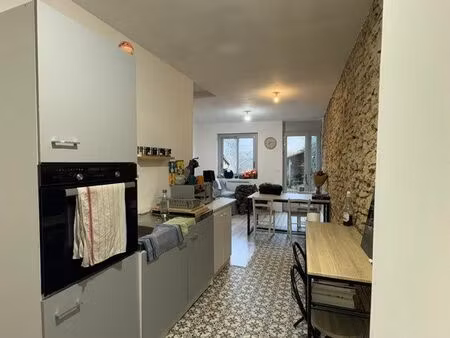 maison rénové (grange  jardin  garage)