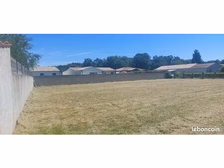 vente terrain constructible