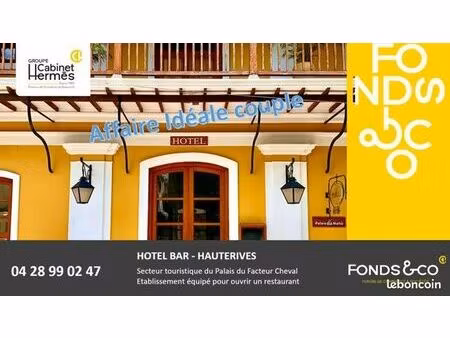 fonds de commerce hôtel  bar  épicerie 252 m²