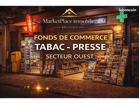 fonds de commerce tabac  presse 100 m²