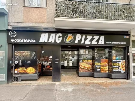 local pizzeria 62 m²