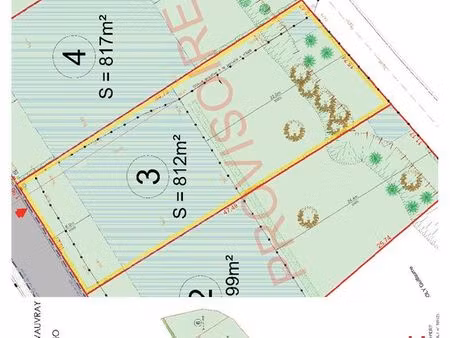 terrain à bâtir viabilisé