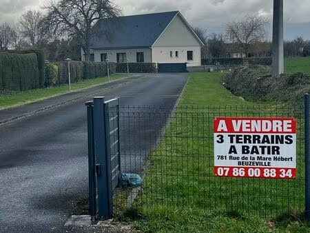 à vendre 3 terrains à bâtir