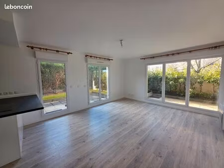 appartement f4 lumineux avec jardin privatif - résidence récente