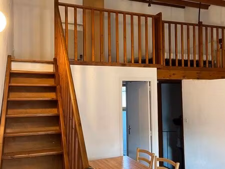 studio + mezzanine - meublé de 30m2