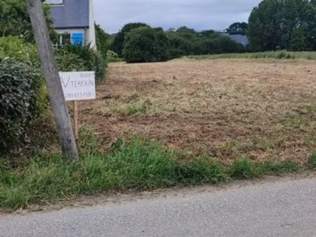 à saisir terrain constructible plomeur 29120