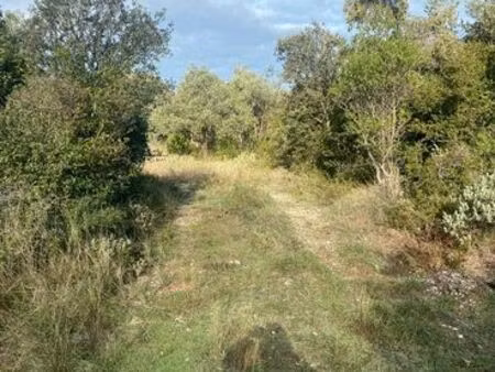 vente terrain de loisir non constructible de garrigue sur collias