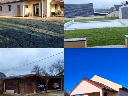 vds maison de plain pied à mercey le grand