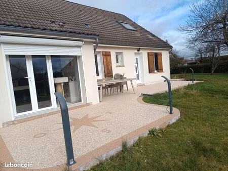 maison 116m2 avec sous sol complet - campagne proche évreux