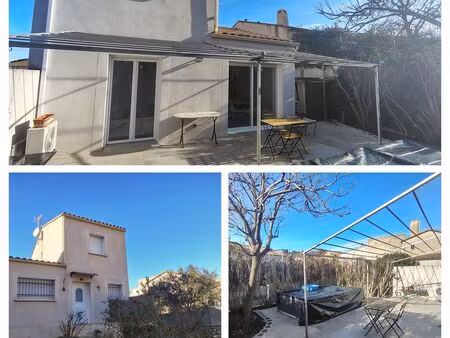 maison récente de 2017 avec jardin