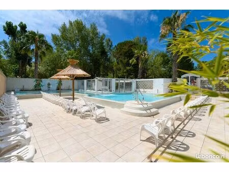 mobil-home 31 m² – 2 chambres – 4/6 pers. – camping – 22 000 / 22 500